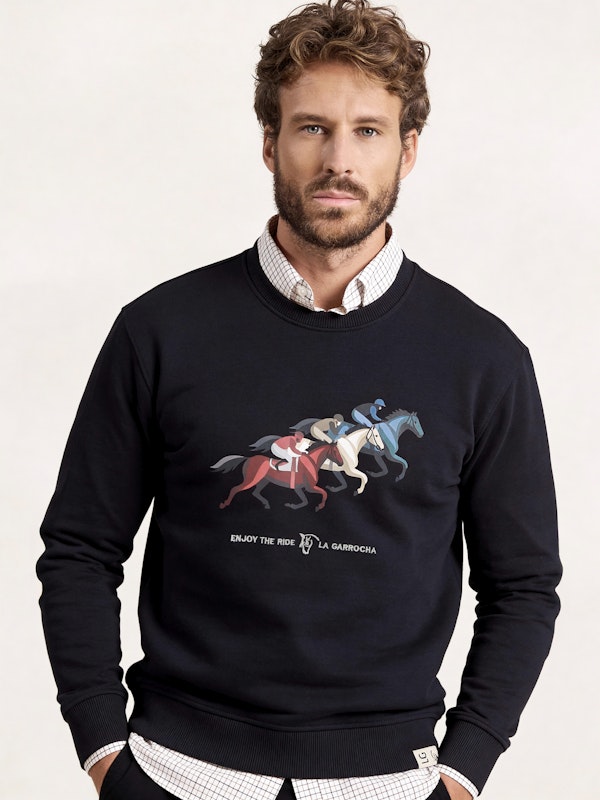 Sudadera Enjoy The Ride | Marino