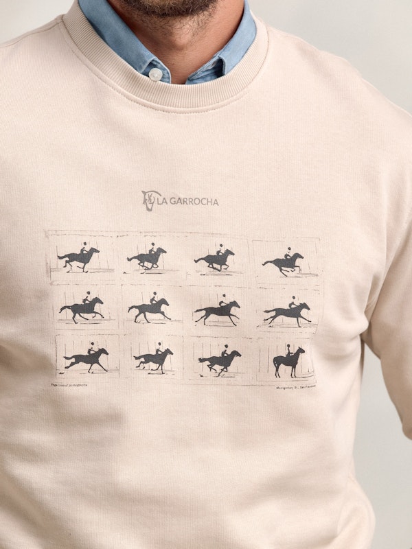 Sweat-shirt Vintage | Nude