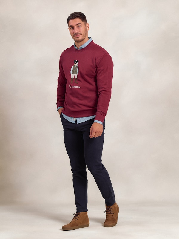 Sweat-shirt Bodeguero | Burgundy