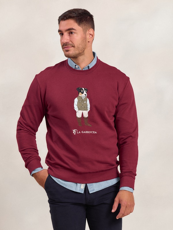 Sweat-shirt Bodeguero | Burgundy