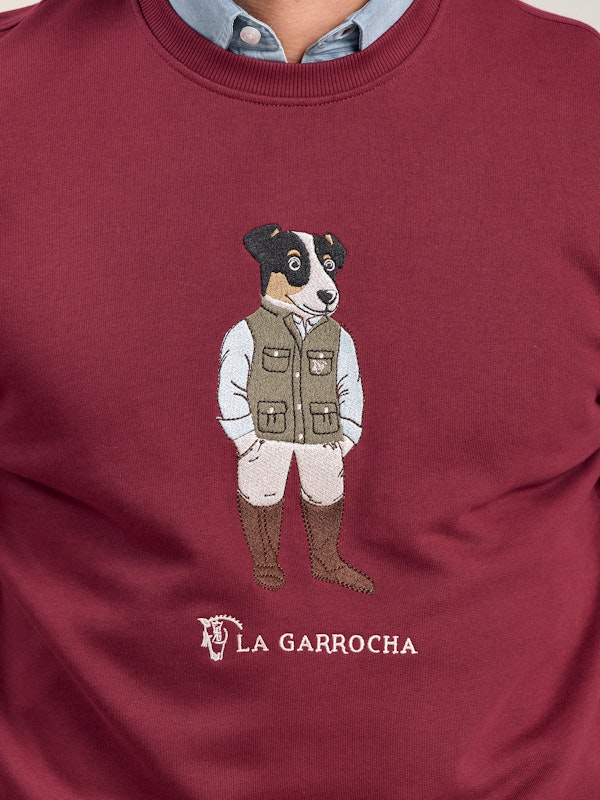 Sweat-shirt Bodeguero | Burgundy