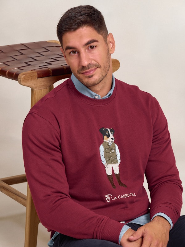 Sweat-shirt Bodeguero | Burgundy