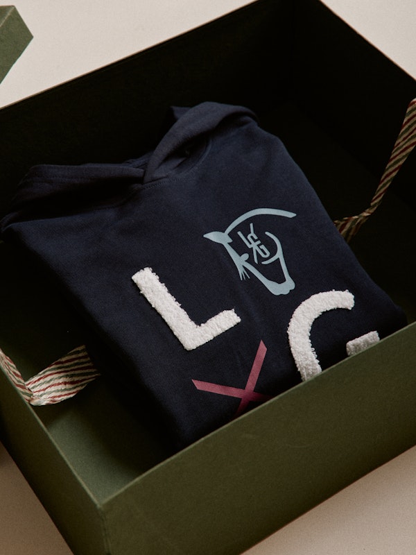 Sudadera Capucha LG | Marino