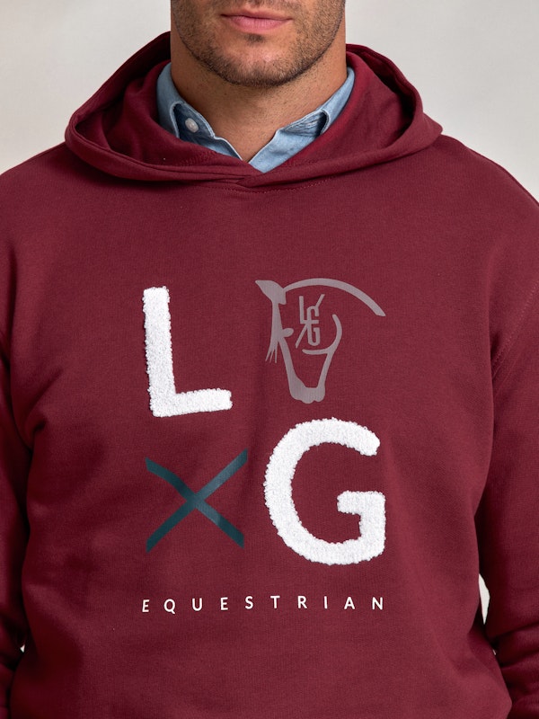 Sweat-shirt à Capuche LG | Burgundy