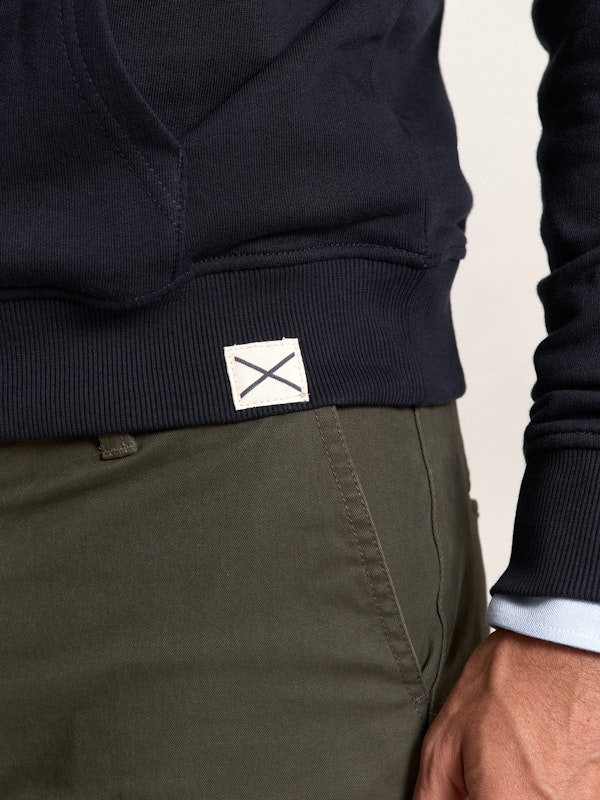 Sweat-shirt à Capuche Varsity | Marino