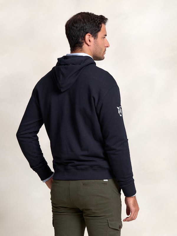 Sweat-shirt à Capuche Varsity | Marino