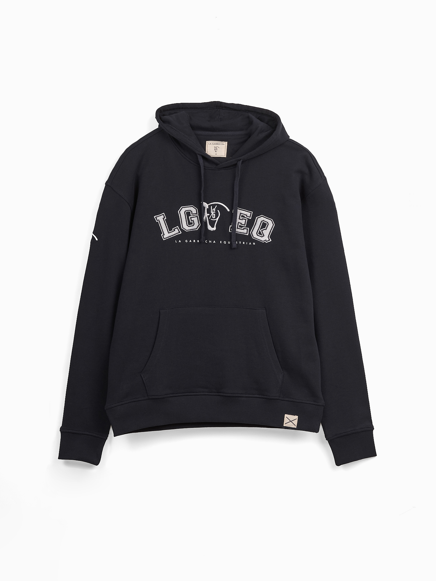 Sweatshirt com Capuz Varsity | Marino