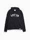 Sweatshirt com Capuz Varsity | Marino