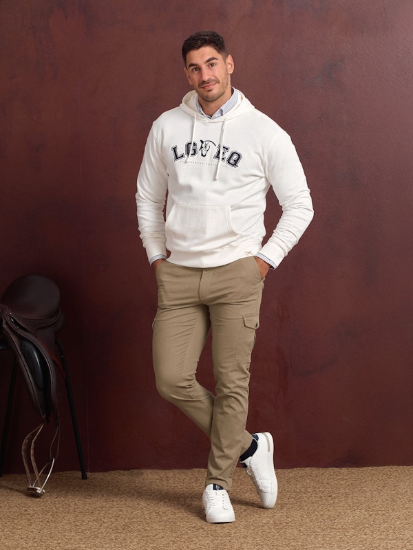 Sweat-shirt à Capuche Varsity | Crudo 