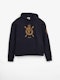 Sudadera Capucha Escudo | Marino