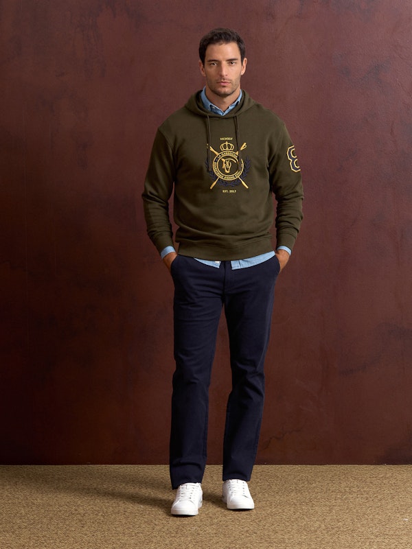 Sweat-shirt à Capuche Emblème | Caza