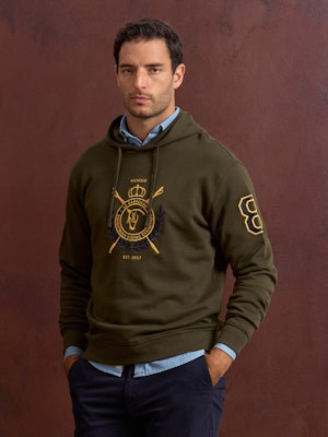 Sudadera Capucha Escudo | Caza