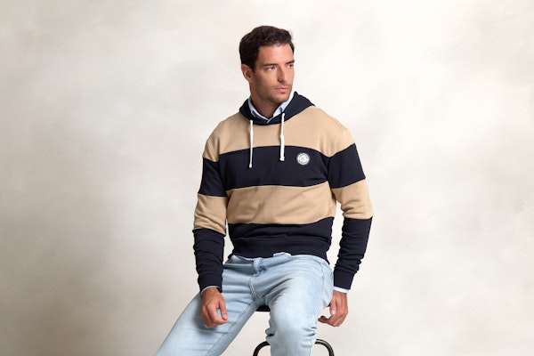 Sweat-Shirt à Capuche à Rayures | Arena 