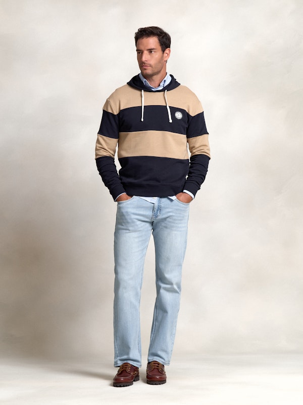 Sweat-Shirt à Capuche à Rayures | Arena 