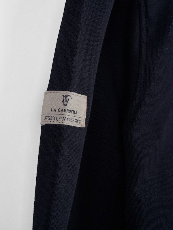 Sweat-shirt à demi-zip avec Poche | Marino