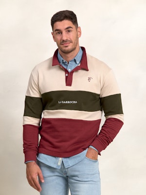 Sweatshirt de Gola Polo Multicolorido | Burgundy 