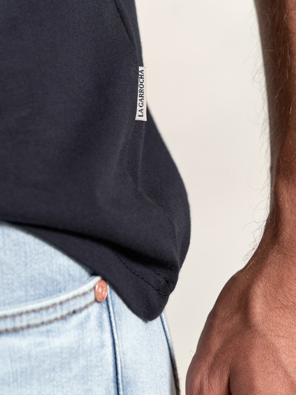 T-shirt Flock Print Classique | Marino