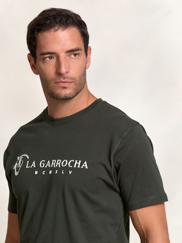 T-shirt Flock Print Classique | Abeto