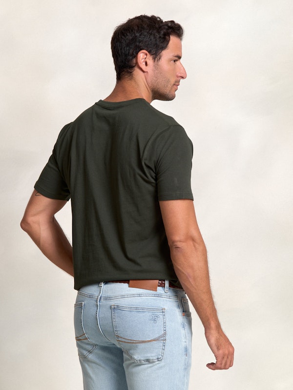 T-shirt Flock Print Classique | Abeto