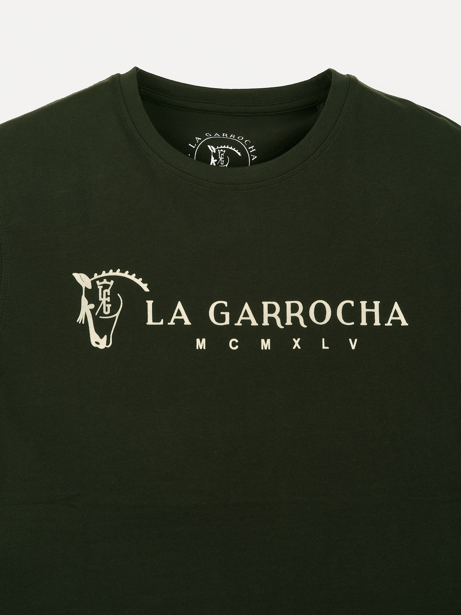Camiseta Flock Print Clásica | Abeto