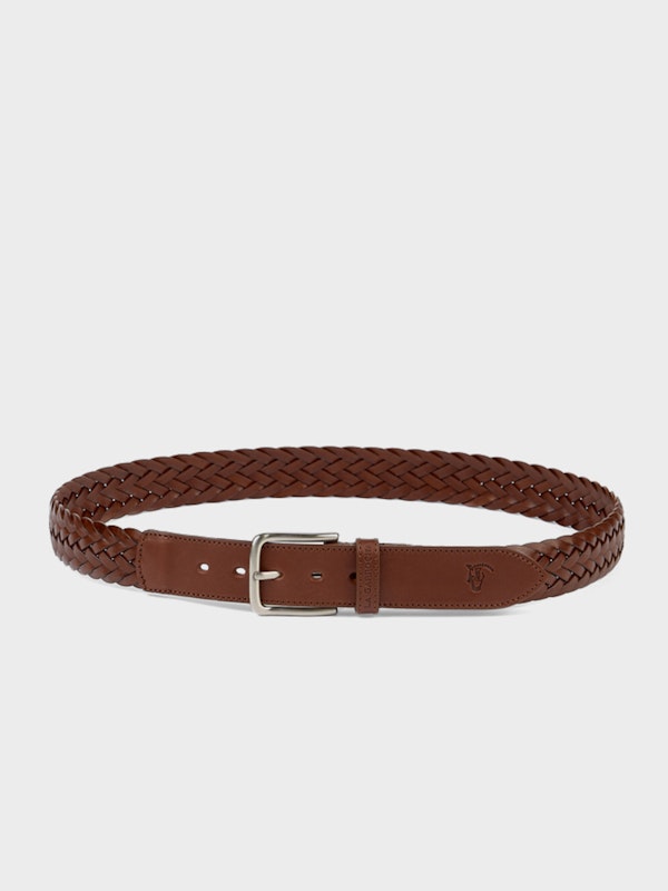 Braided Cowhide Belt | Cuero