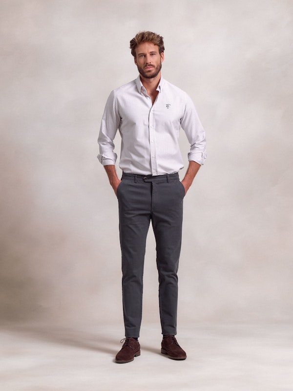 Chino Slim-Fit | Plomo
