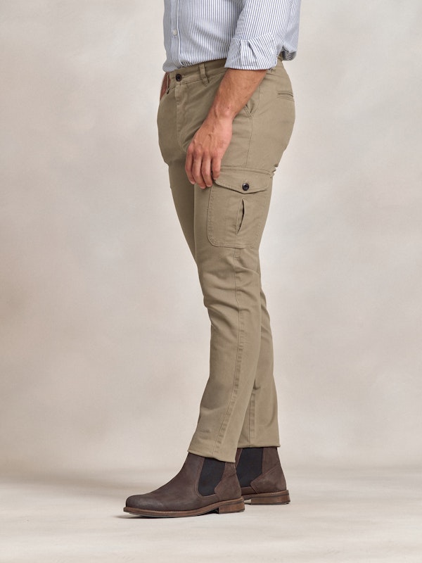 Pantalon cargo coton | Camel