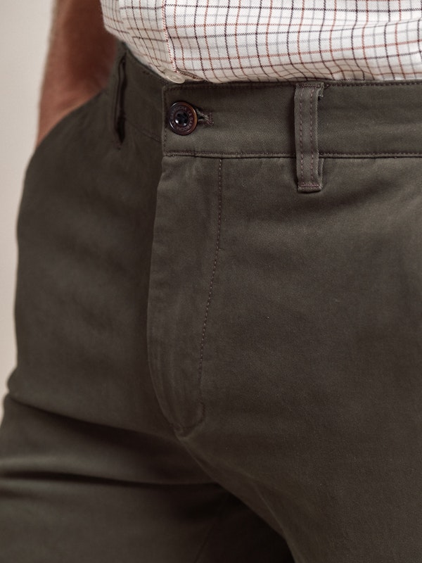 Pantalon cargo coton | Carbón