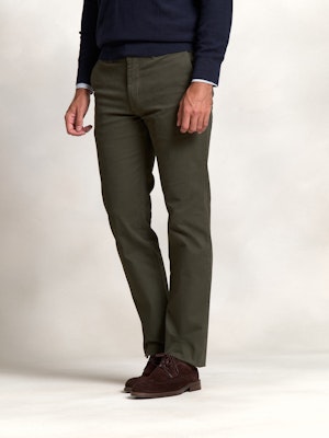 Regular Chinos | Verde