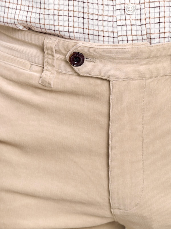 Pantalon cargo coton | Beige 