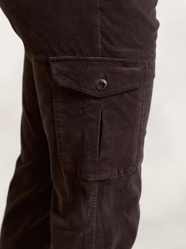 Pantalon cargo coton | Tostado