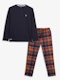 Flannel Tartan Pyjamas | Naranja
