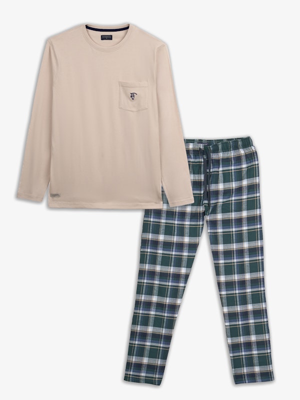 Pyjama en Flanelle | Verde