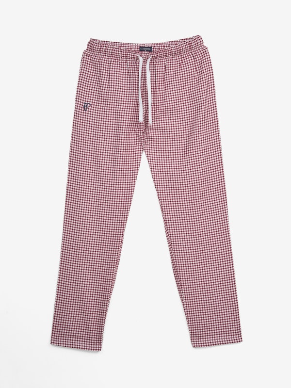 Pijama Vichy | Burgundy