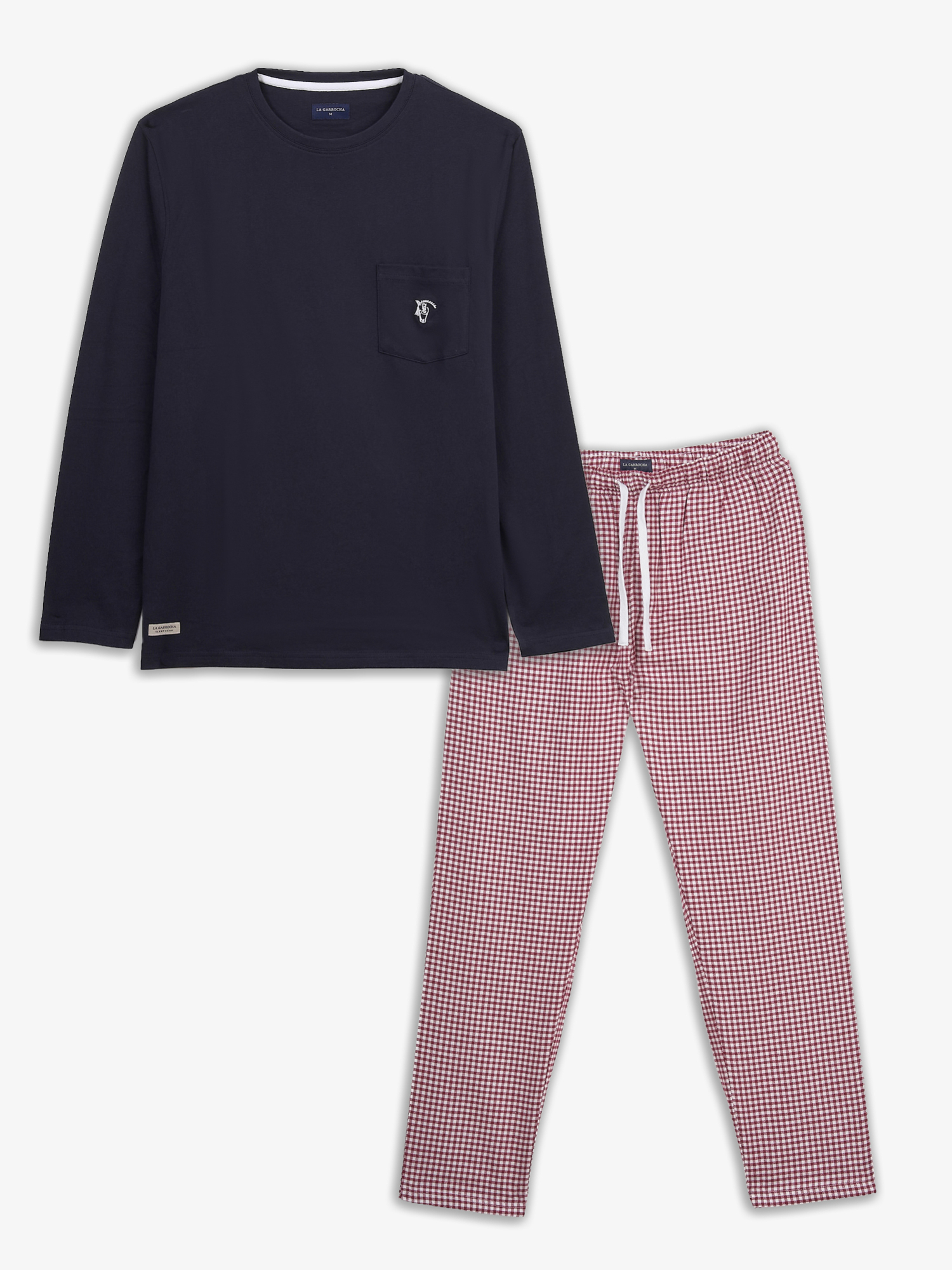 Pyjama Vichy | Burgundy