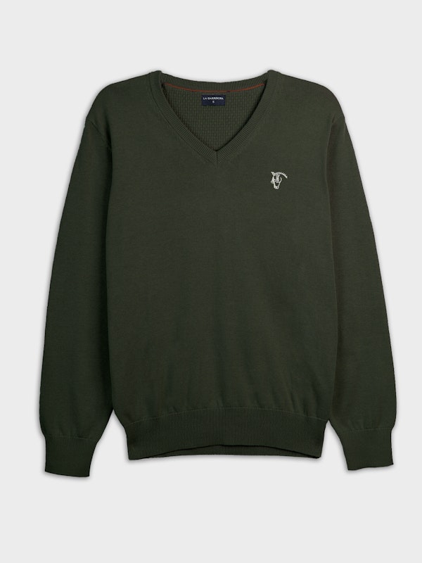 Pull-over col V | Abeto