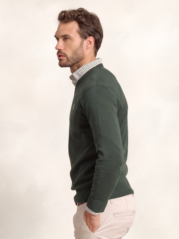 Pull-over col V | Abeto