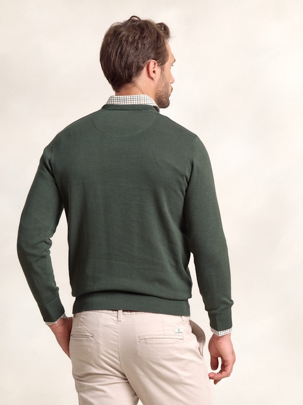 Pull-over col V | Abeto