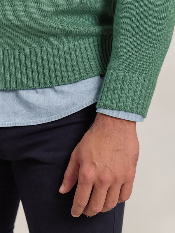 Pull Col V Équestre | Hiedra