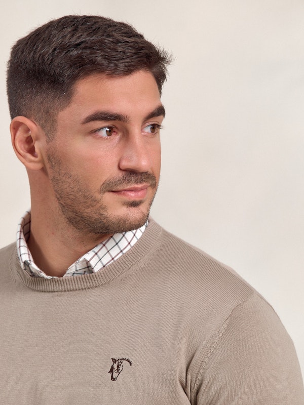 Pull-over col rond | Piedra