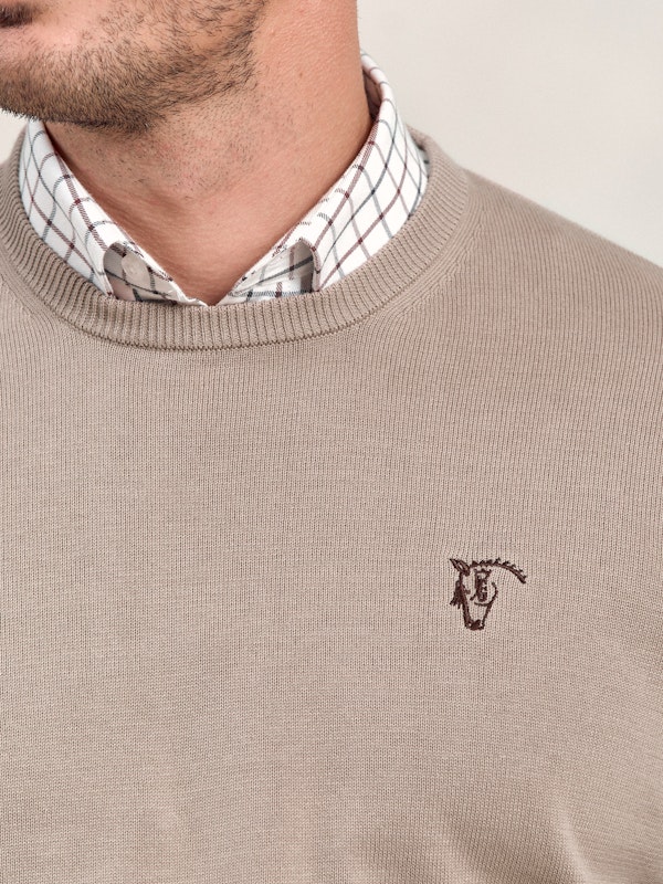 Pull-over col rond | Piedra