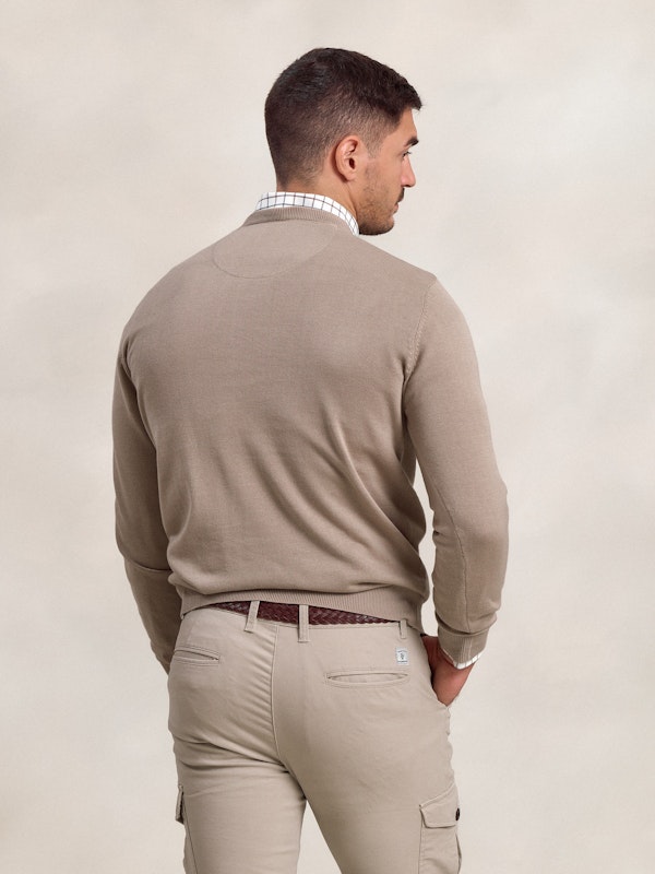 Pull-over col rond | Piedra