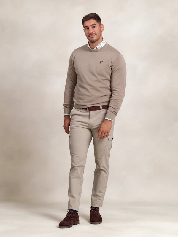 Pull-over col rond | Piedra