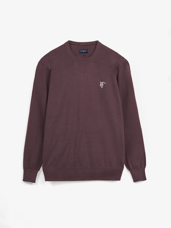 Pull-over col rond  | Malva