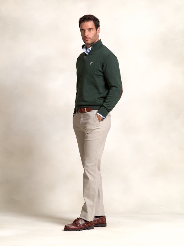 Pull Demi-Zip Brand | Abeto