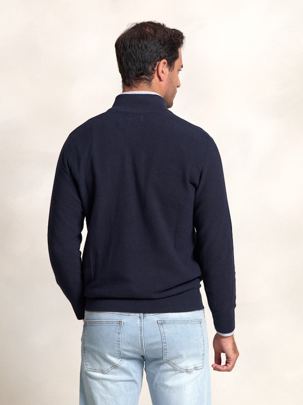 Pull à Structure Demi-Fermeture Éclair | Marino