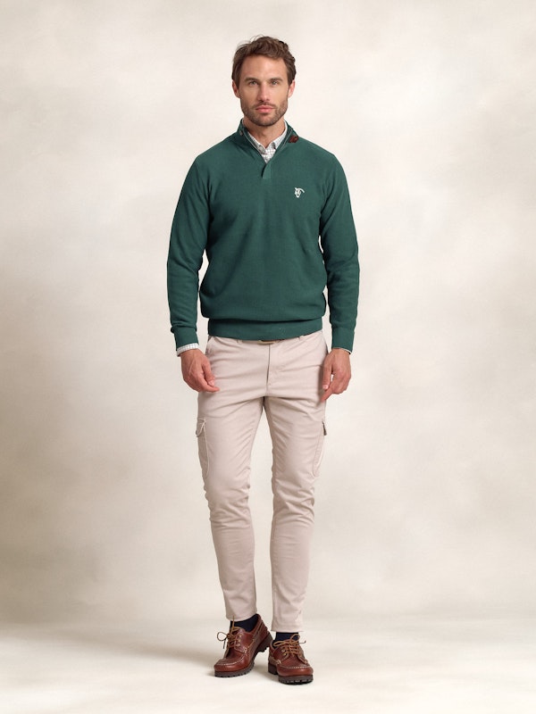 Pull à Structure Demi-Fermeture Éclair | Egeo