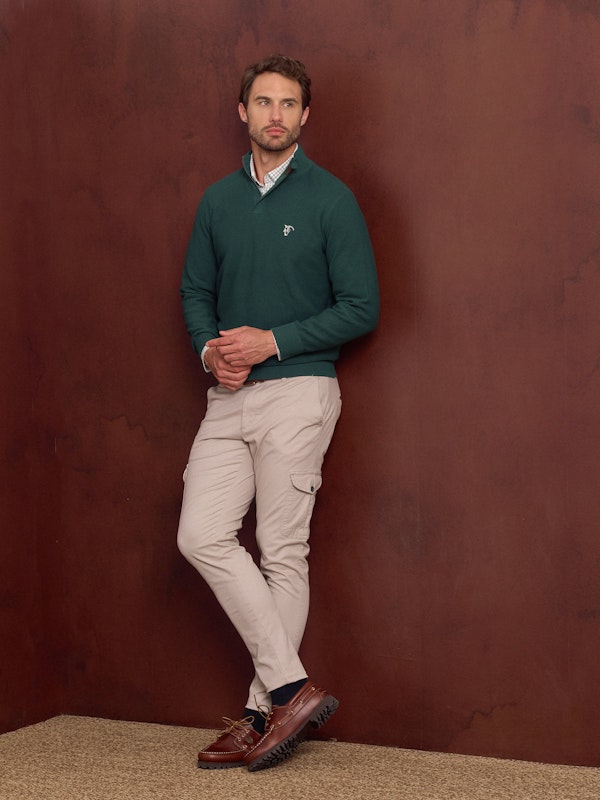 Pull à Structure Demi-Fermeture Éclair | Egeo