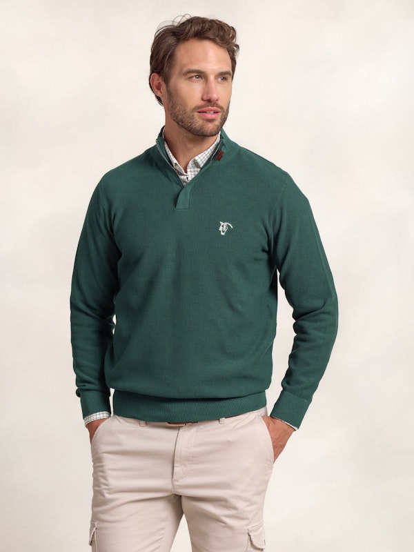 Pull à Structure Demi-Fermeture Éclair | Egeo