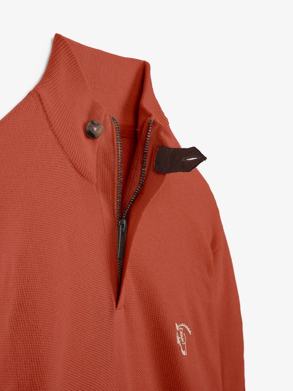 Pull à Structure Demi-Fermeture Éclair | Óxido